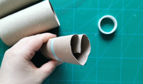 How To Make Shamrock Print Cards For St. Patrick’s Day heart